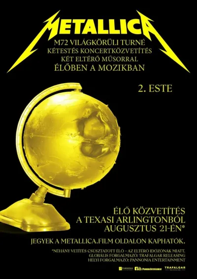 Metallica M72 World Tour Live from TX 2. plakát