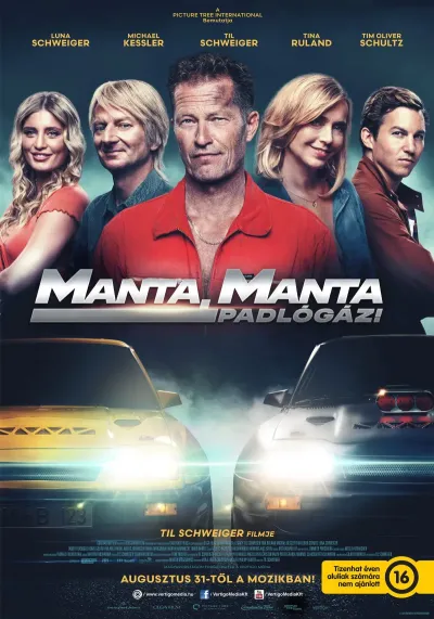 Manta, Manta: Padlógáz! plakát