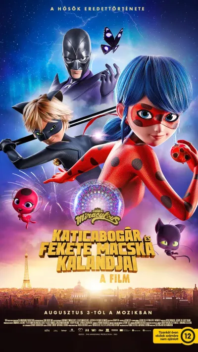 Katicabogár és Fekete Macska kalandjai - A film plakát