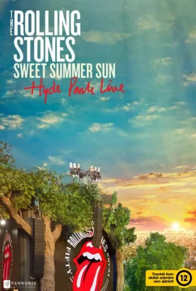The Rolling Stones - Sweet Summer Sun - A Hyde Park-i koncert plakát