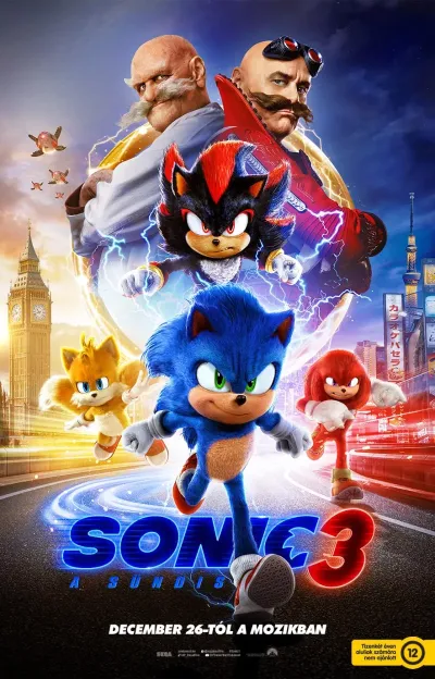 Sonic, a sündisznó 3. plakát