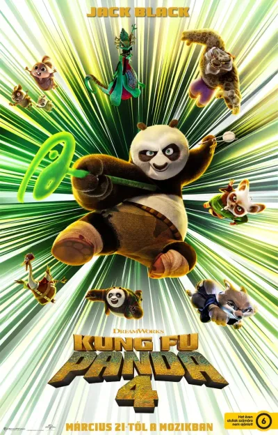 Kung Fu Panda 4 plakát