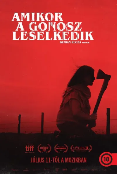 Amikor a gonosz leselkedik plakát