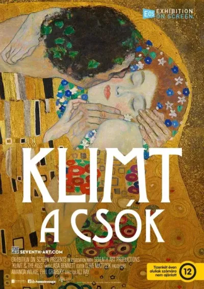 Klimt: A csók plakát