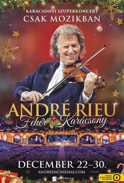 André Rieu: Fehér karácsony plakát