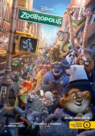 Zootropolis - Állati nagy balhé plakát