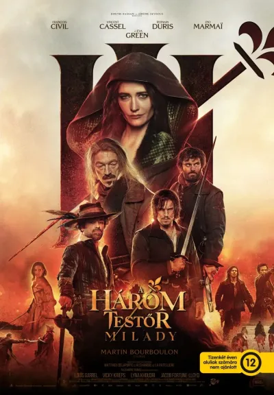 A három testőr: Milady plakát