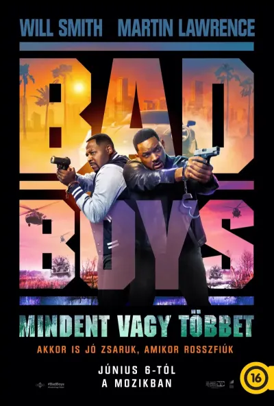 Bad Boys – Mindent vagy többet plakát