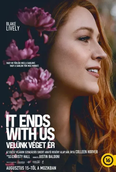 It Ends With Us - Velünk véget ér plakát