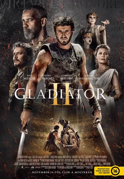 Gladiátor II plakát