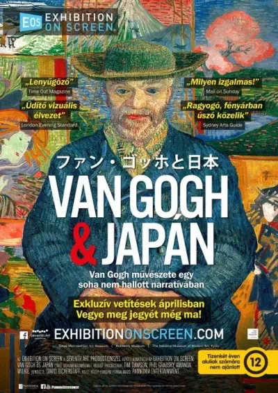 Van Gogh és Japán plakát