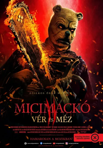 Micimackó: Vér és méz 2 plakát