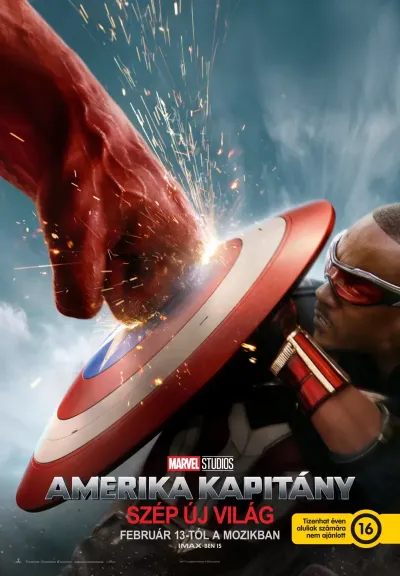 Amerika Kapitány: Szép új világ plakát