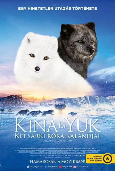 Kina és Yuk – Két sarki róka kalandjai plakát