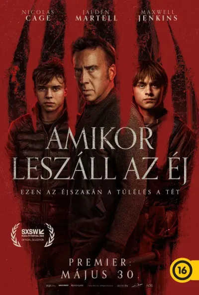 Amikor leszáll az éj plakát