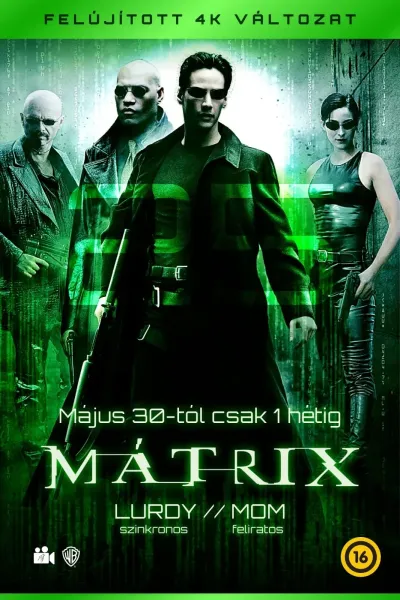 Mátrix – felújított 4K változat plakát