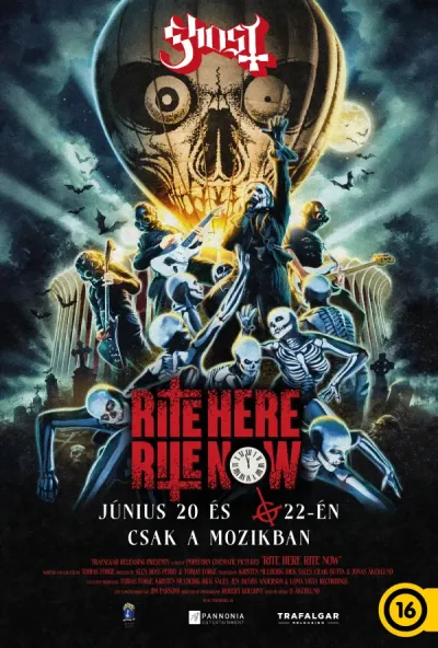 Ghost – Rite Here, Rite Now plakát