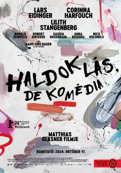 Haldoklás, de komédia plakát
