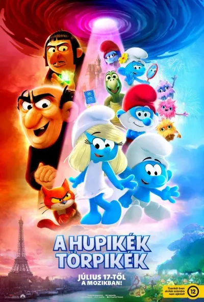 A hupikék törpikék plakát