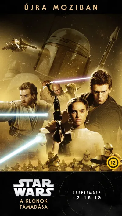 Star Wars: A klónok támadása – felújított 4K változat plakát