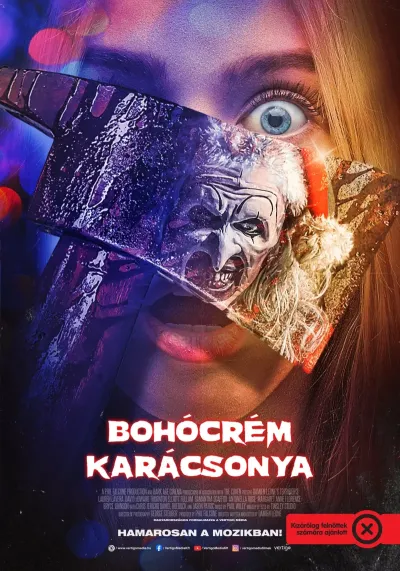 Bohócrém karácsonya plakát