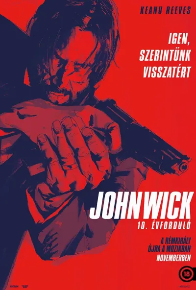 John Wick – 10. évforduló plakát