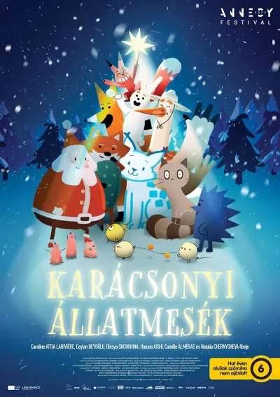 Karácsonyi állatmesék plakát