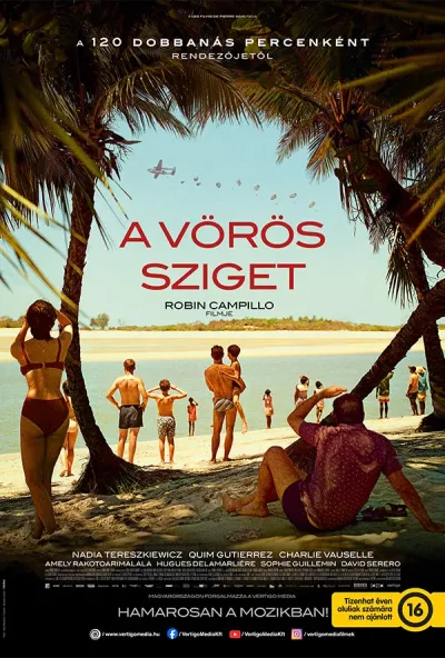 A vörös sziget plakát