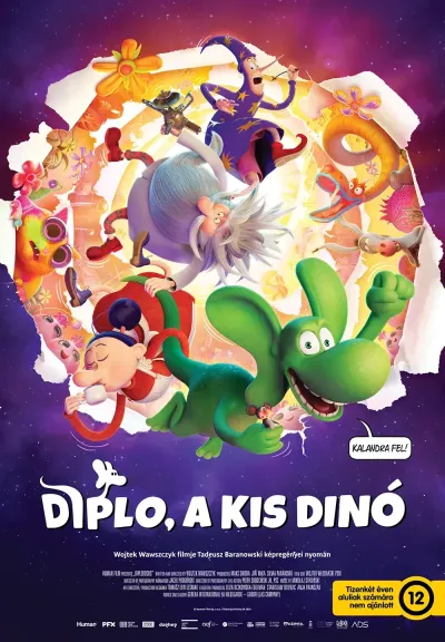 Diplo, a kis dínó plakát