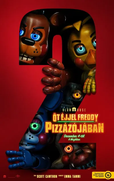 Öt éjjel Freddy Pizzázójában 2 plakát