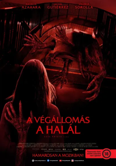 A végállomás a halál plakát