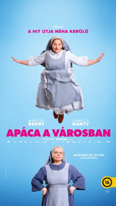 Apáca a városban plakát