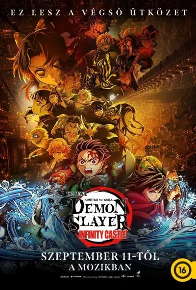 Demon Slayer: Kimetsu No Yaiba Infinity Castle plakát
