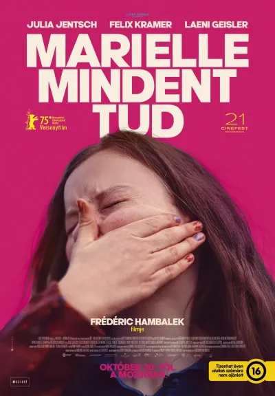 Marielle mindent tud plakát