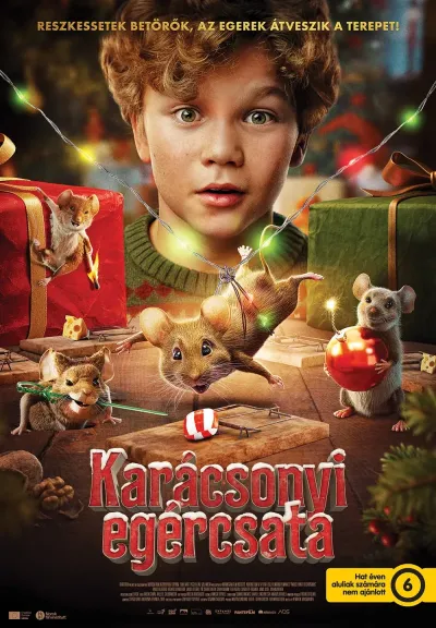 Karácsonyi egércsata plakát