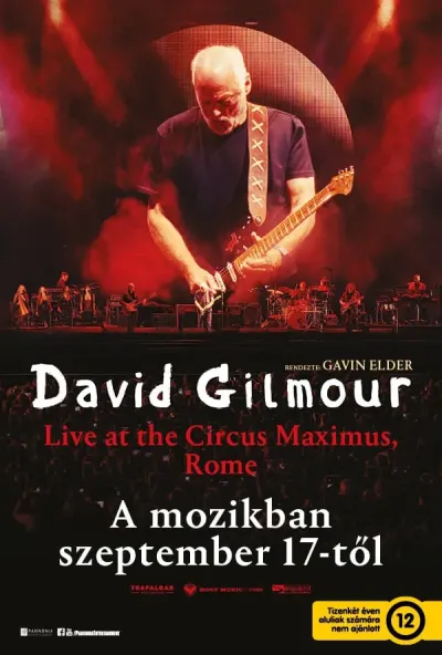 David Gilmour Live at the Circus Maximus, Rome plakát