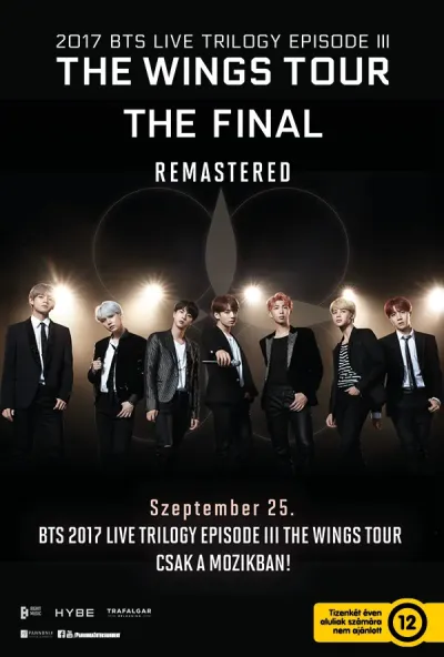 BTS 2017 Live Trilogy EPISODE III THE WINGS TOUR THE FINAL plakát