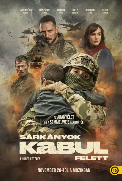 Sárkányok Kabul felett plakát