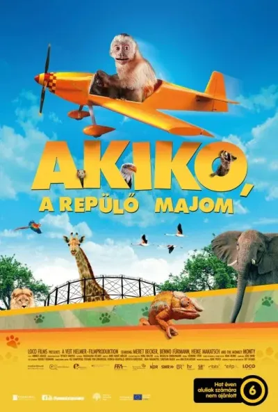 Akiko, a repülő majom plakát