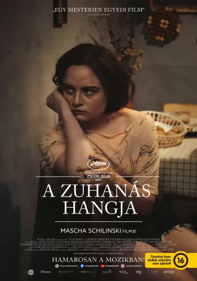 A zuhanás hangja plakát