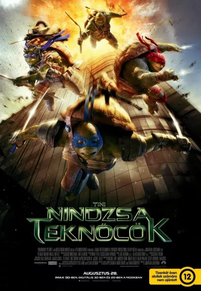 Tini nindzsa teknőcök plakát