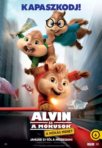Alvin és a mókusok - A mókás menet plakát