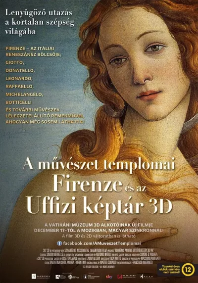 A művészet templomai: Firenze és az Uffizi képtár 3D/4K plakát