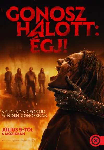 Gonosz halott: Égj! plakát