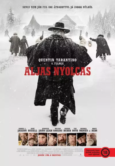 Aljas nyolcas plakát