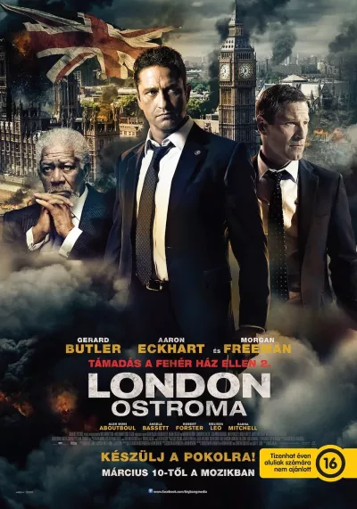Támadás a Fehér Ház ellen 2. - London ostroma plakát