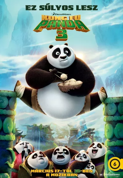 Kung Fu Panda 3 plakát