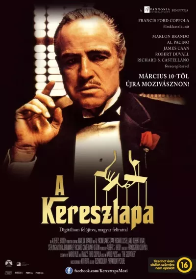 A keresztapa plakát