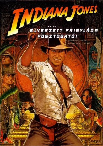 Indiana Jones és az elveszett frigyláda fosztogatói plakát