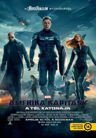 Amerika Kapitány: A tél katonája plakát